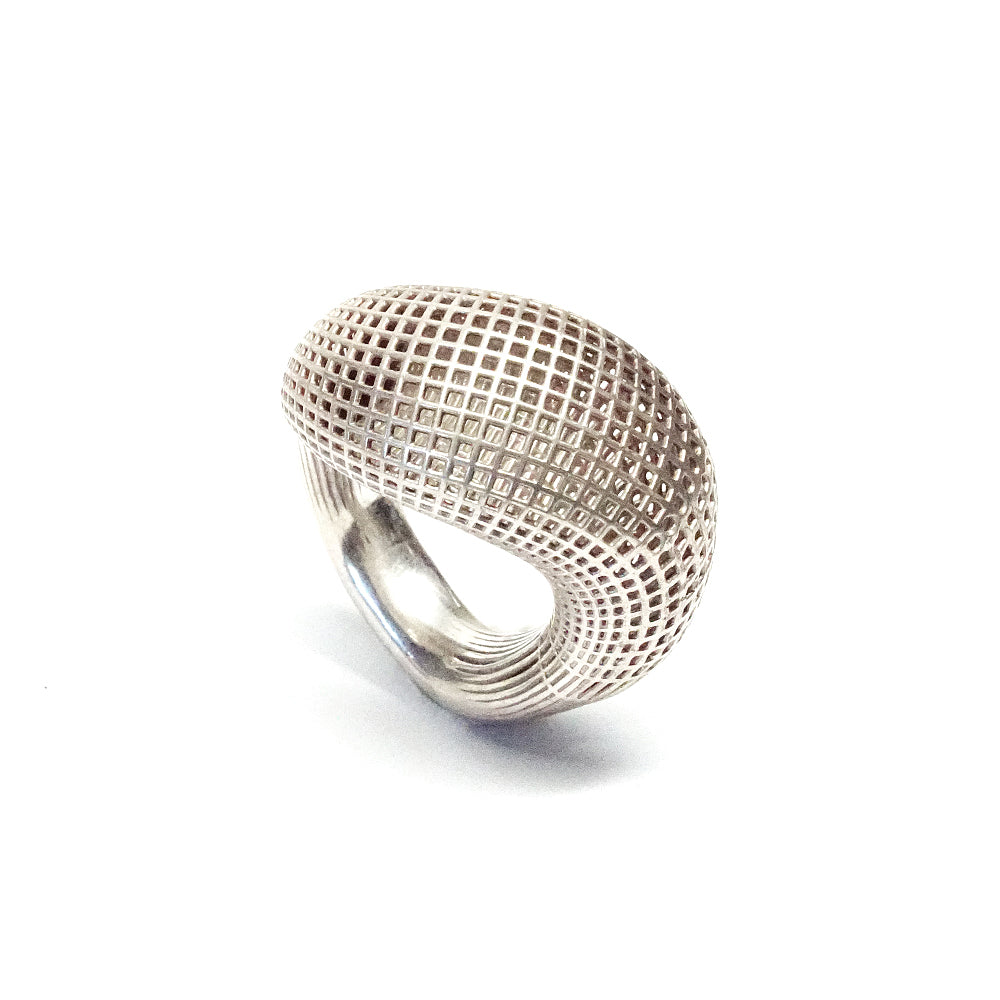 STERLING SILVER Square COCKTAIL Ring – HELLAGANOR